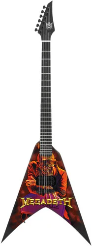 The Mini Axe - Megadeth - Peace Sells - Mini Guitar Replica Collectible