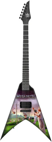 The Mini Axe - Megadeth - Youthenasia - Mini Guitar Replica Collectible