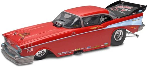 Tom Mongoose McEwen's 1957 Chevrolet Funny Car World's Fastest '57 Chevy 1/24 Scale Model Kit