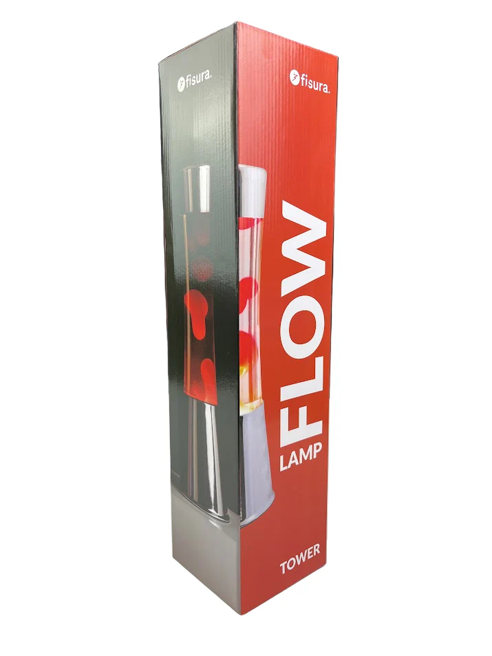 Tower Flow Lava Lamp - Red - Image 2