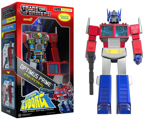 Transformers - Super Cyborg - Optimus Prime (Metallic)