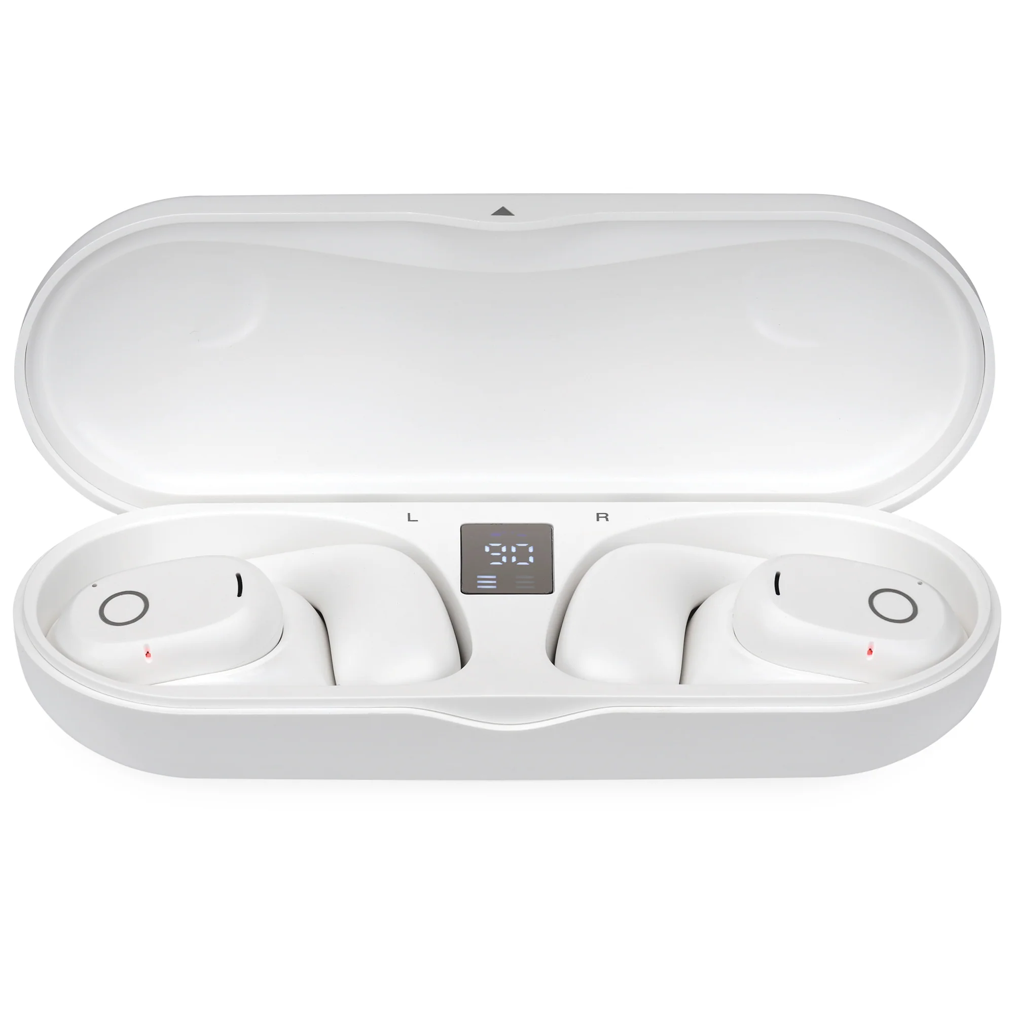 True Wireless Open Ear Earbuds - White - Image 3