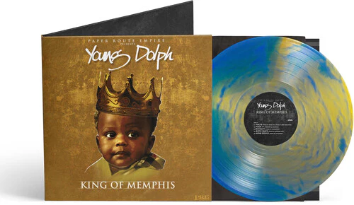 Young Dolph - King of Memphis (10 Yr Anniversary) Royalty Blue/Gold
